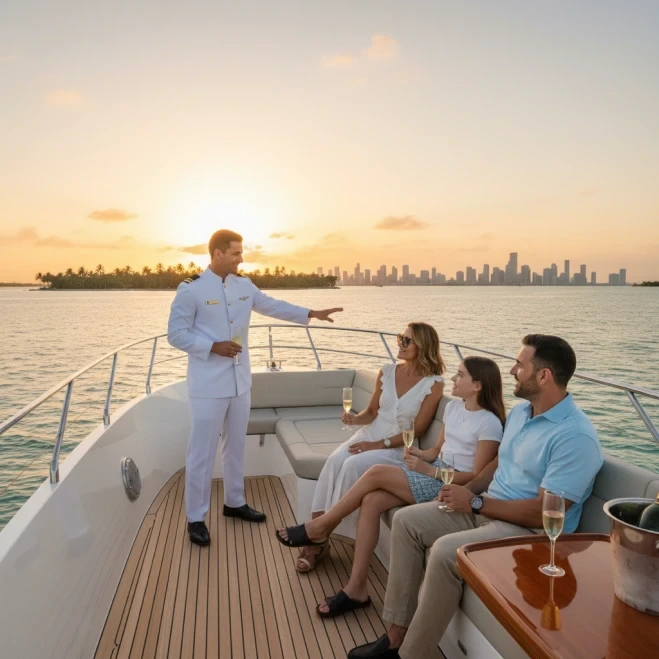 GoldBlack Experiences Yacht charters in Biscayne Bay-