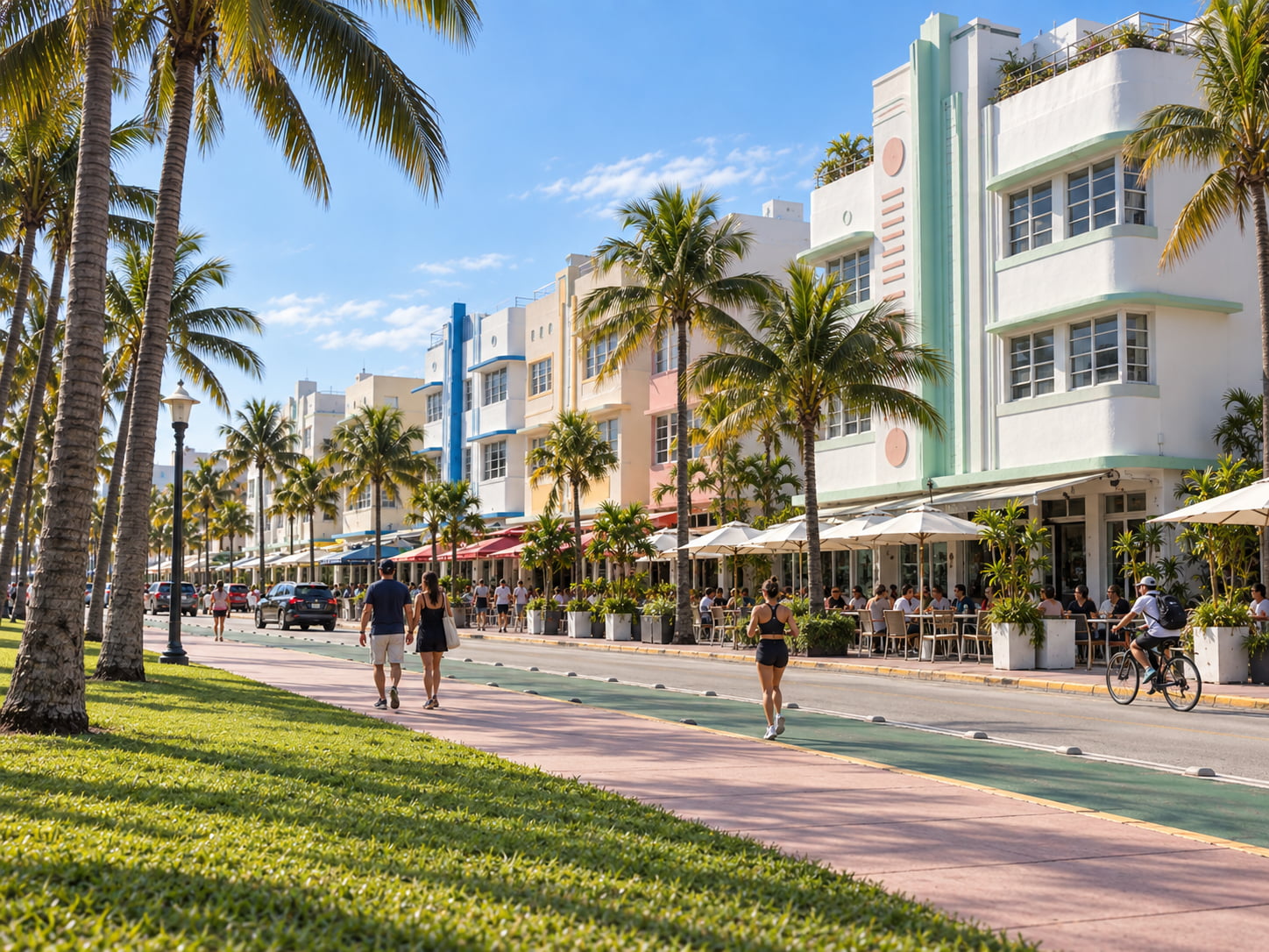 Miami Beach and South Beach in Miami