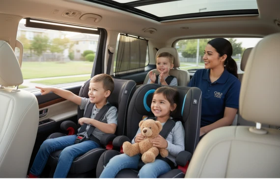 Child Taxi Transport Service in Miami